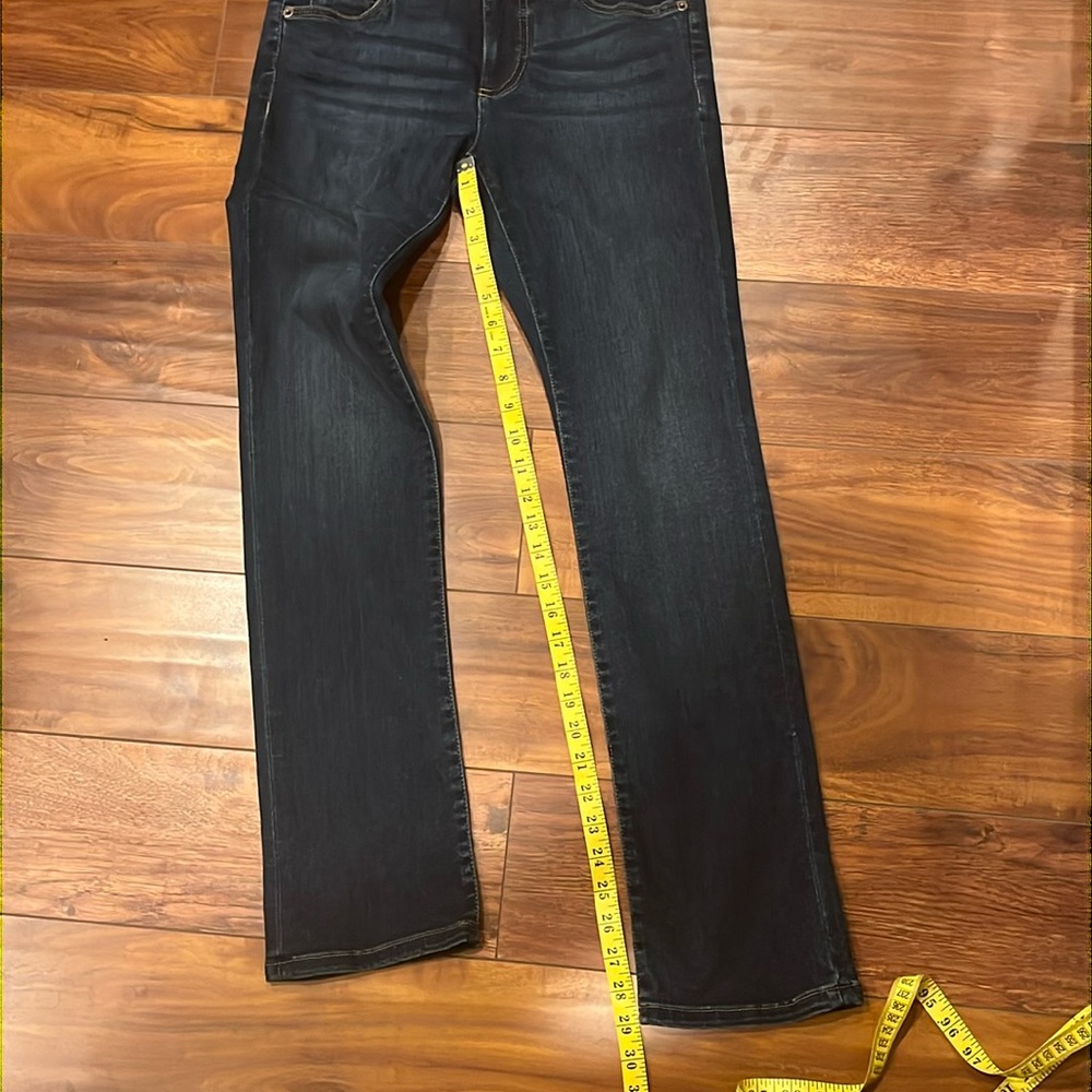 Chaps Women's Dark Blue Madden Straight Jeans Size 2P - Picture 9 of 10